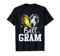 Ball Gram Softball Soccer Ball Grandma T-Shirt - Aesthetic Graphic Unisex - T-Shirt, Sweatshirt, Hoodie