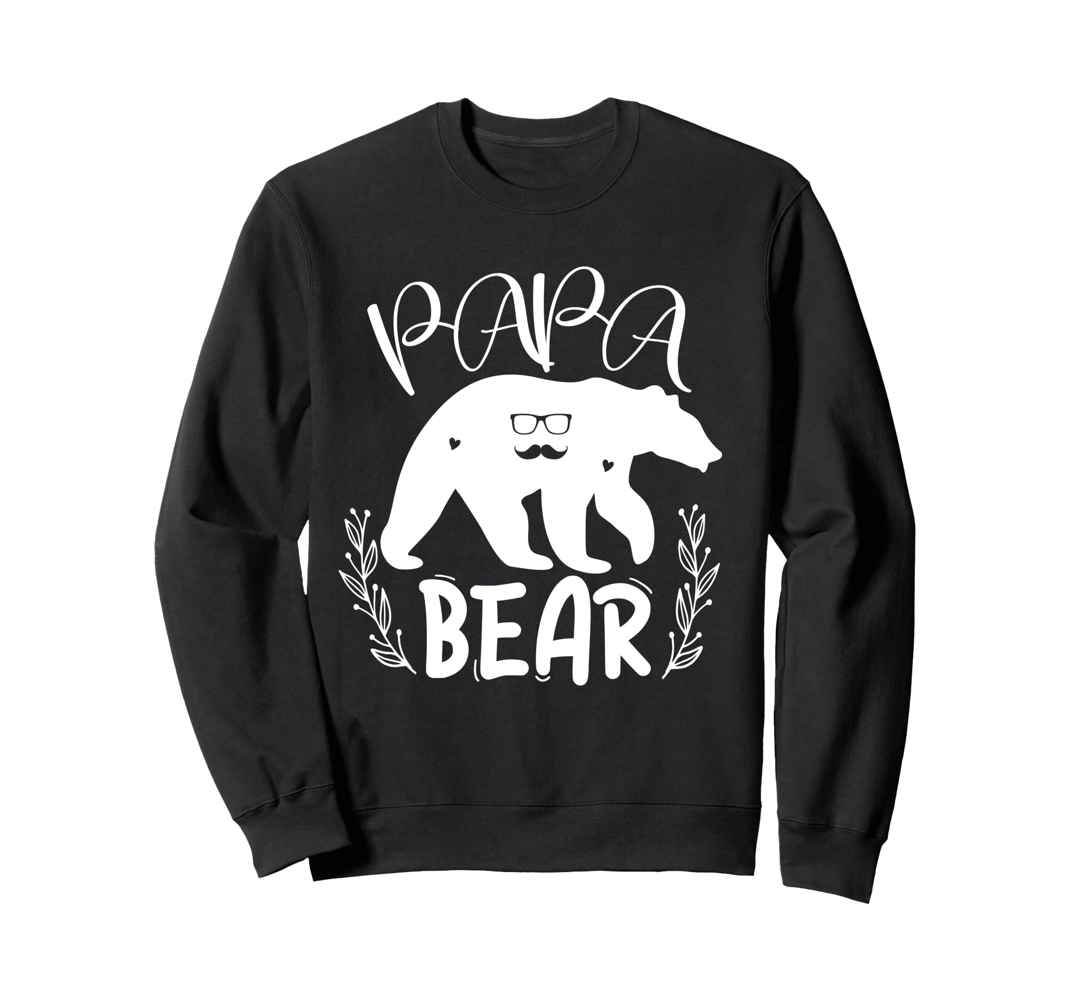 Mens Funny Papa Bear Dads Sweatshirt - Streetwear Style for Adults - T-Shirt, Sweatshirt, Hoodie