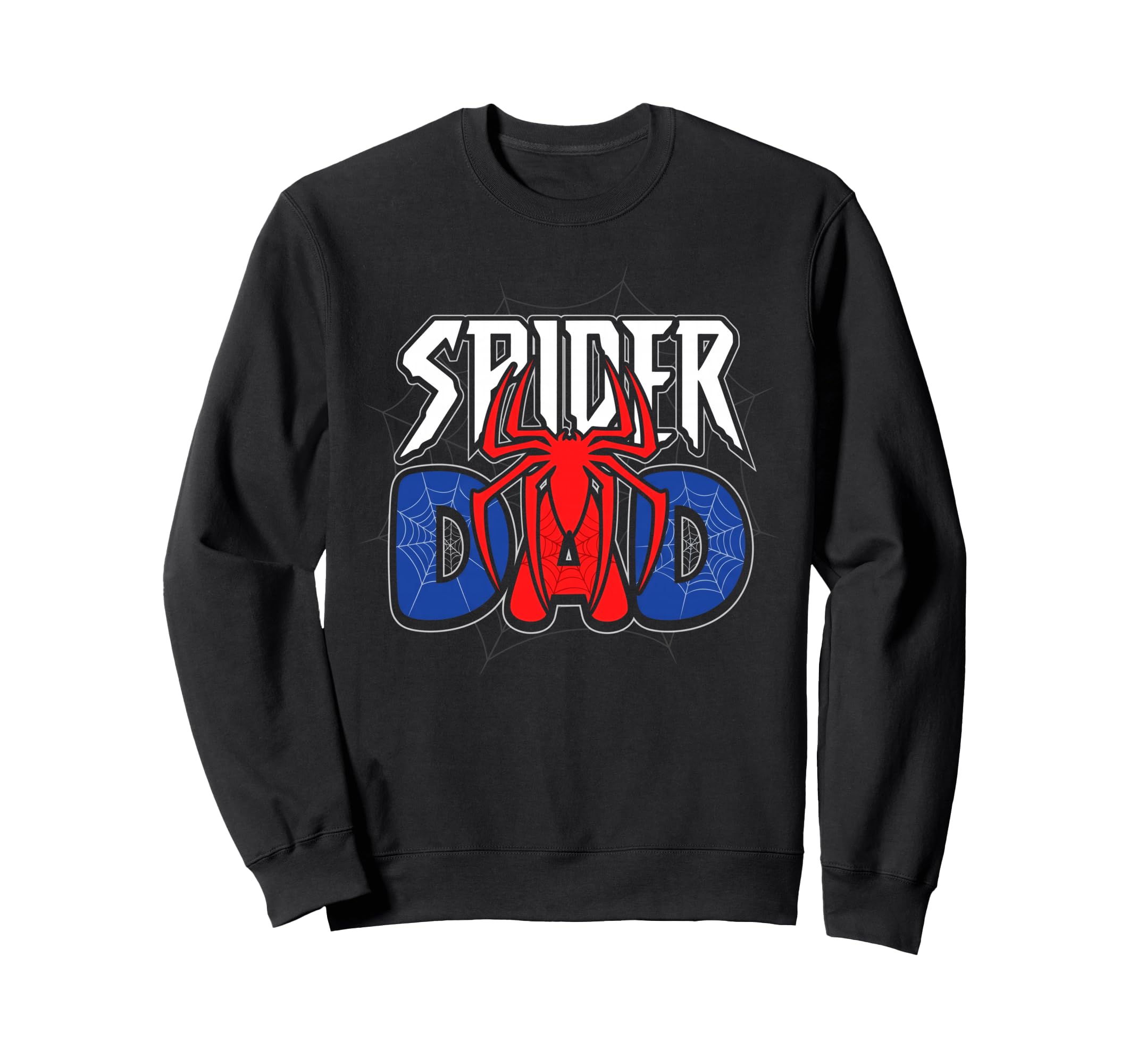 Spider Dad Family Matching Funny Sweatshirt - Graphic Print for Adults - T-Shirt, Sweatshirt, Hoodie