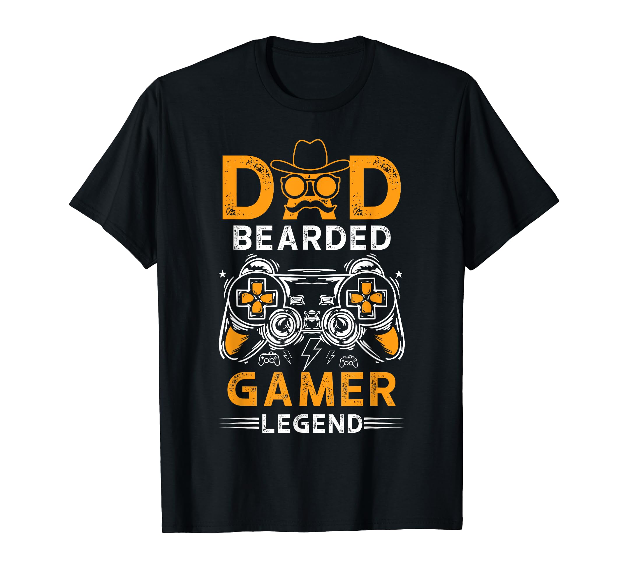 Funny Bearded Video Gamer Gaming Beard T-Shirt - Fun Novelty Design Unisex - T-Shirt, Sweatshirt, Hoodie
