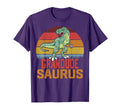 Grandude Saurus Grandpa Dinosaur T-Shirt - Casual Everyday Wear Men Women - T-Shirt, Sweatshirt, Hoodie