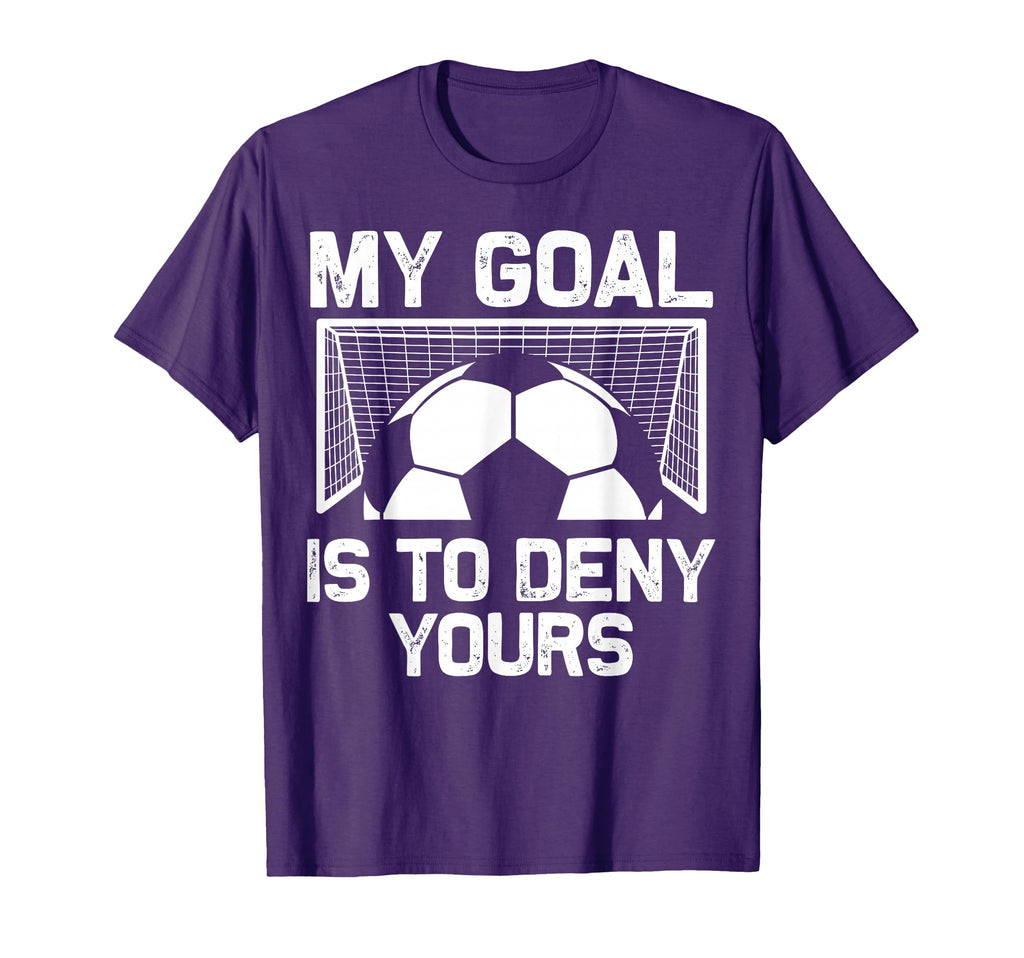 Soccer Goalie Art Gag Soccer Player T-Shirt - Fun Novelty Design for Adults - T-Shirt, Sweatshirt, Hoodie