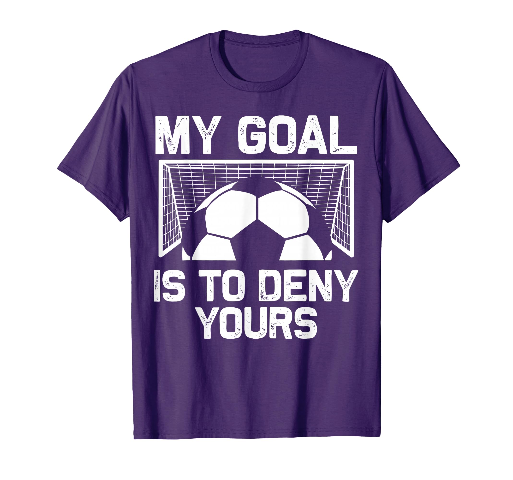 Soccer Goalie Art Gag Soccer Player T-Shirt - Fun Novelty Design for Adults - T-Shirt, Sweatshirt, Hoodie