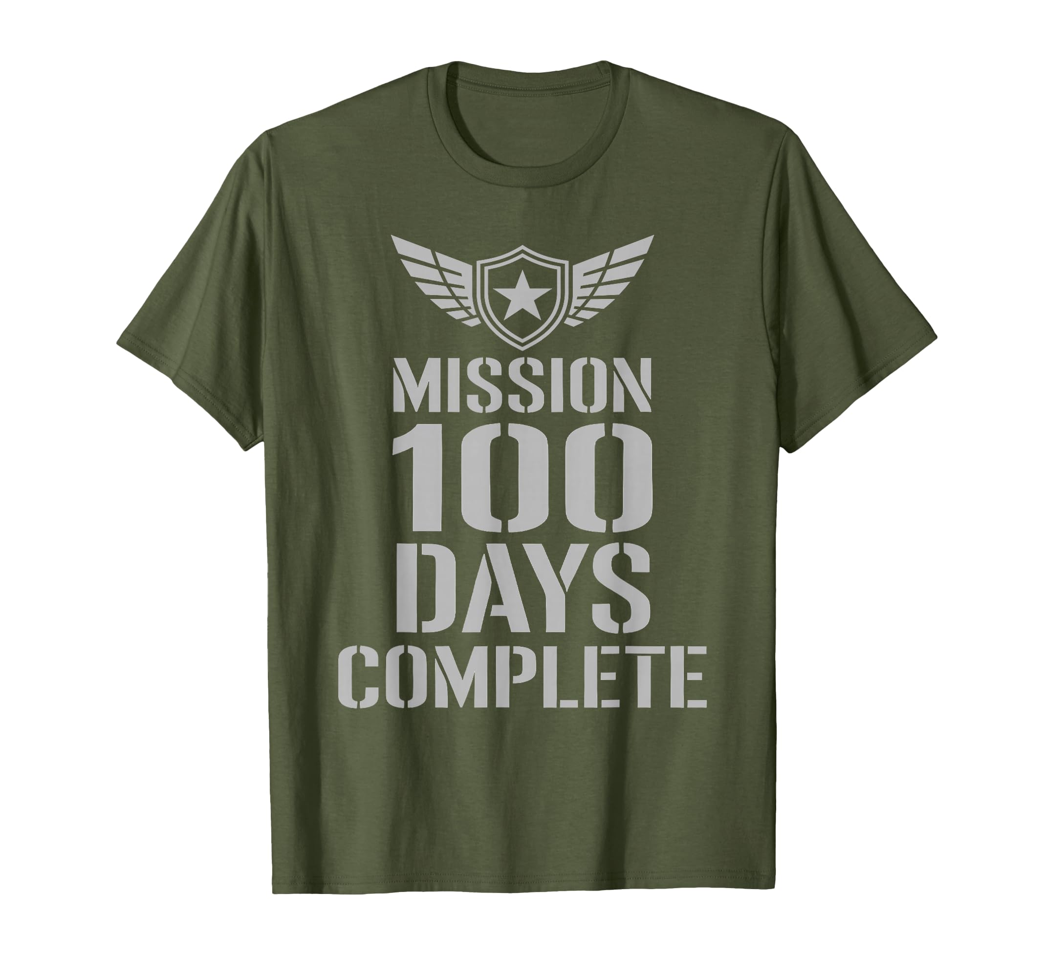 Proud Mission 100 Days School Complete T-Shirt - Unique Graphic Men Women - T-Shirt, Sweatshirt, Hoodie
