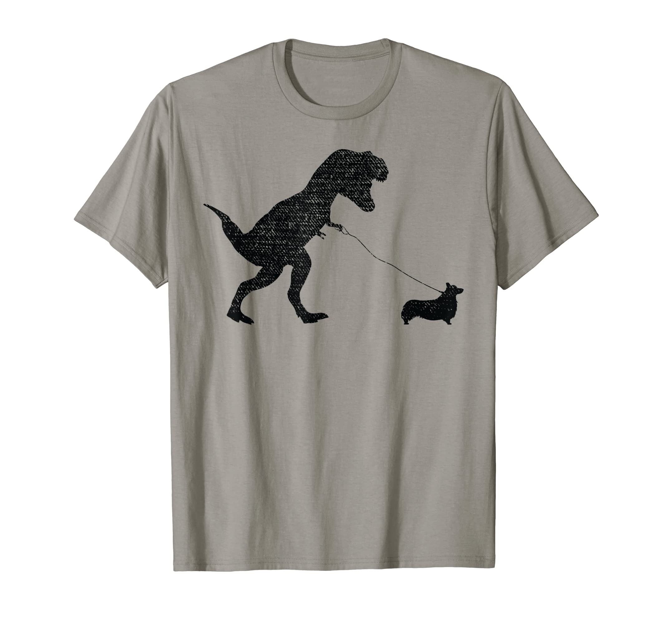 Dog Dinosaur Tyrannosaurus Rex Corgi T-Shirt - Aesthetic Graphic for Adults - T-Shirt, Sweatshirt, Hoodie