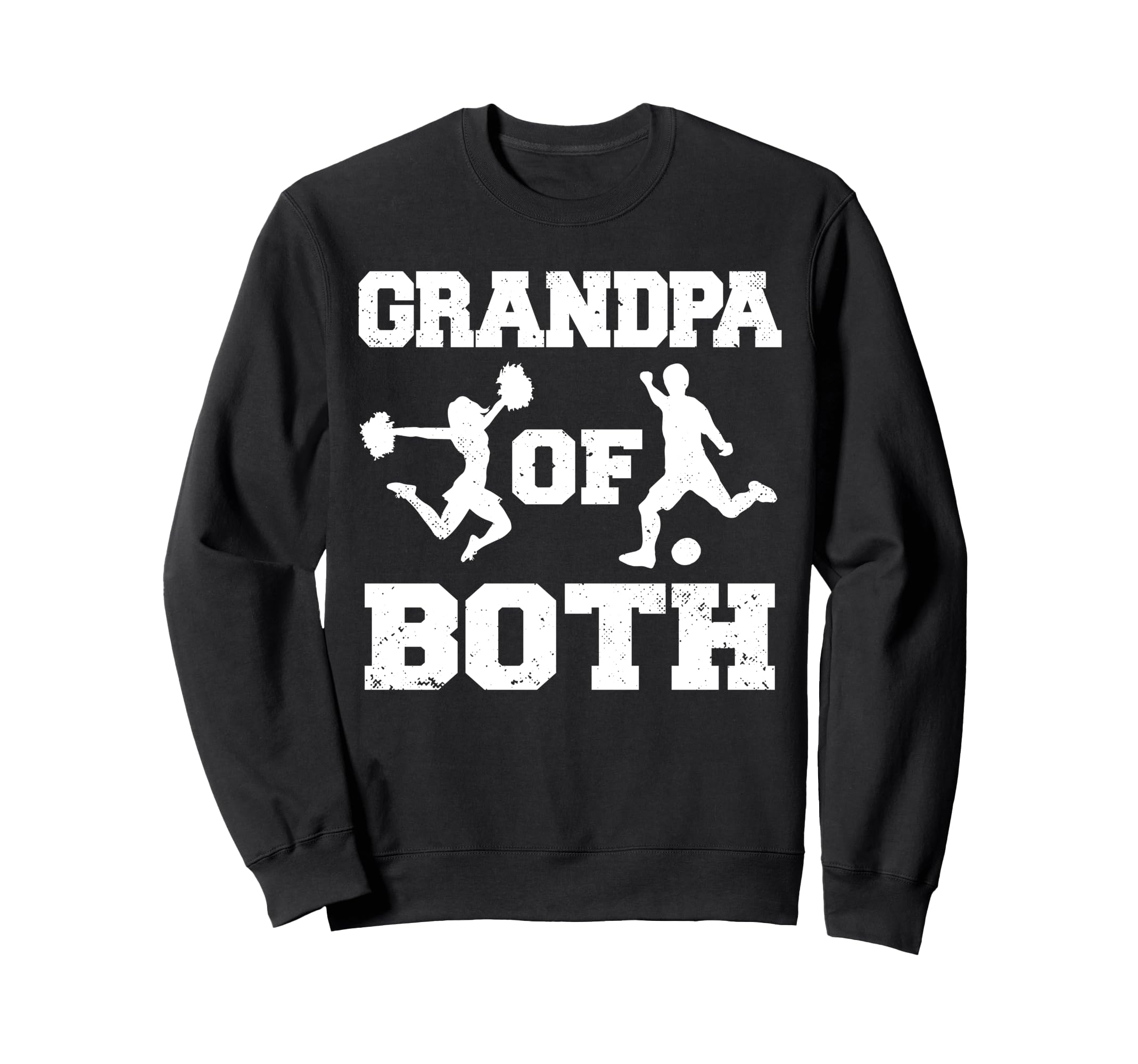 Grandpa Both Funny Soccer And Sweatshirt - Casual Everyday Wear Men Women - T-Shirt, Sweatshirt, Hoodie