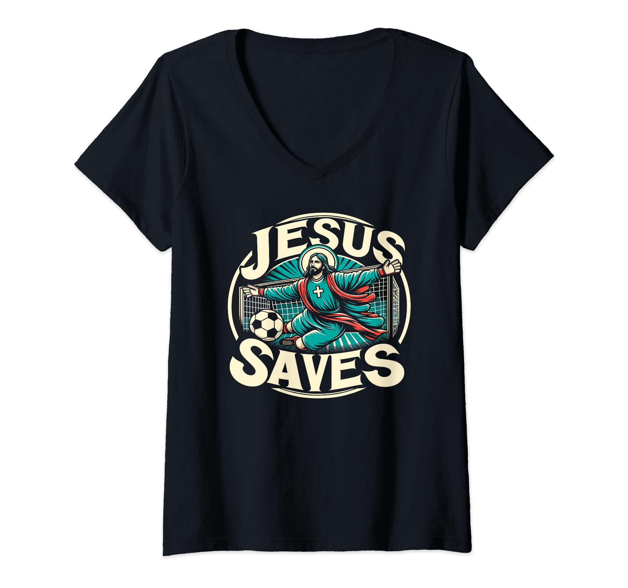 C J S Religious Christian Soccer Sweatshirt - Fun Novelty Design Men Women - T-Shirt, Sweatshirt, Hoodie