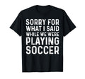 Soccer Lover Playing Soccer Funny T-Shirt - Aesthetic Graphic Men Women - T-Shirt, Sweatshirt, Hoodie