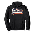 Selena First Name Groovy Custom Hoodie - Unique Graphic Unisex - T-Shirt, Sweatshirt, Hoodie