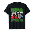 Opa Birthday Soccer Group Family T-Shirt - Fun Novelty Design Men Women - T-Shirt, Sweatshirt, Hoodie