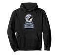 American Flag Trucker Dad Big Rig Trailer Hoodie - Minimalist Print Unisex - T-Shirt, Sweatshirt, Hoodie