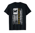 Usa American Flag Golden Retriever Dad T-Shirt - Custom Art Print Unisex - T-Shirt, Sweatshirt, Hoodie