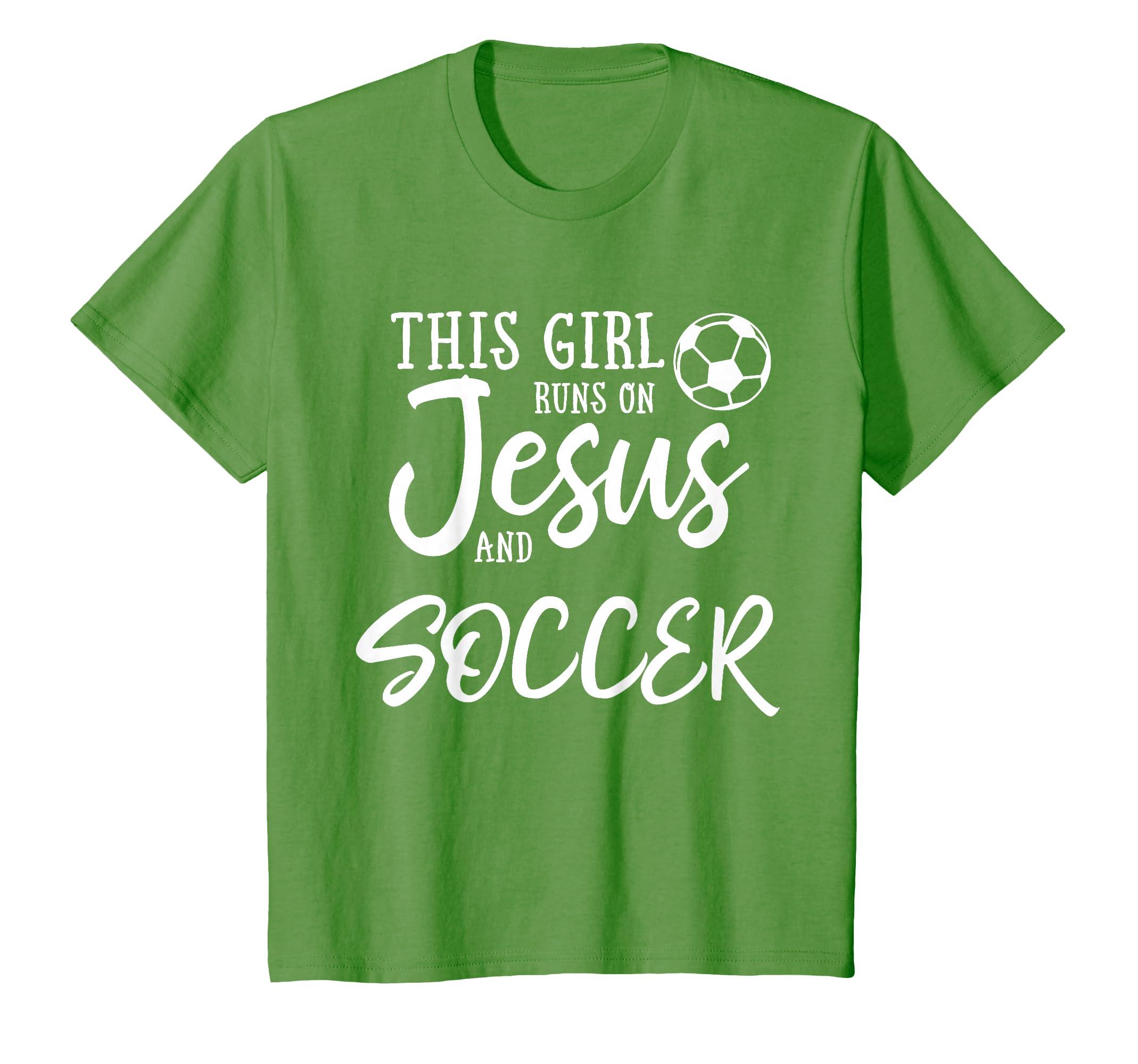 This Runs Jesus And Soccer Christian T-Shirt - Aesthetic Graphic Men Women - T-Shirt, Sweatshirt, Hoodie