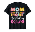 Mom Two Sweet Birthday Donut 2Nd Birthday T-Shirt - Minimalist Print Unisex - T-Shirt, Sweatshirt, Hoodie