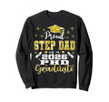 Proud Step Dad Class 2026 Phd Sweatshirt - Graphic Print Men Women - T-Shirt, Sweatshirt, Hoodie