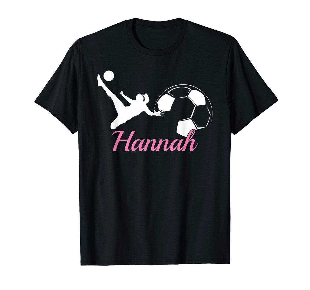 Hannah Name Gift Personalized Soccer T-Shirt - Trendy Graphic for Adults - T-Shirt, Sweatshirt, Hoodie