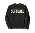 Softball Auntie Softball Aunt Sweatshirt - Trendy Graphic for Adults - T-Shirt, Sweatshirt, Hoodie