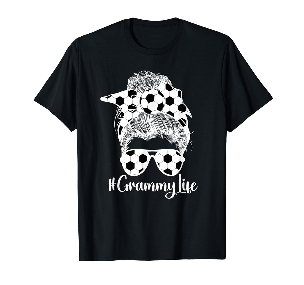 Grammy Life Soccer Grammy Soccer T-Shirt - Casual Everyday Wear Men Women - T-Shirt, Sweatshirt, Hoodie