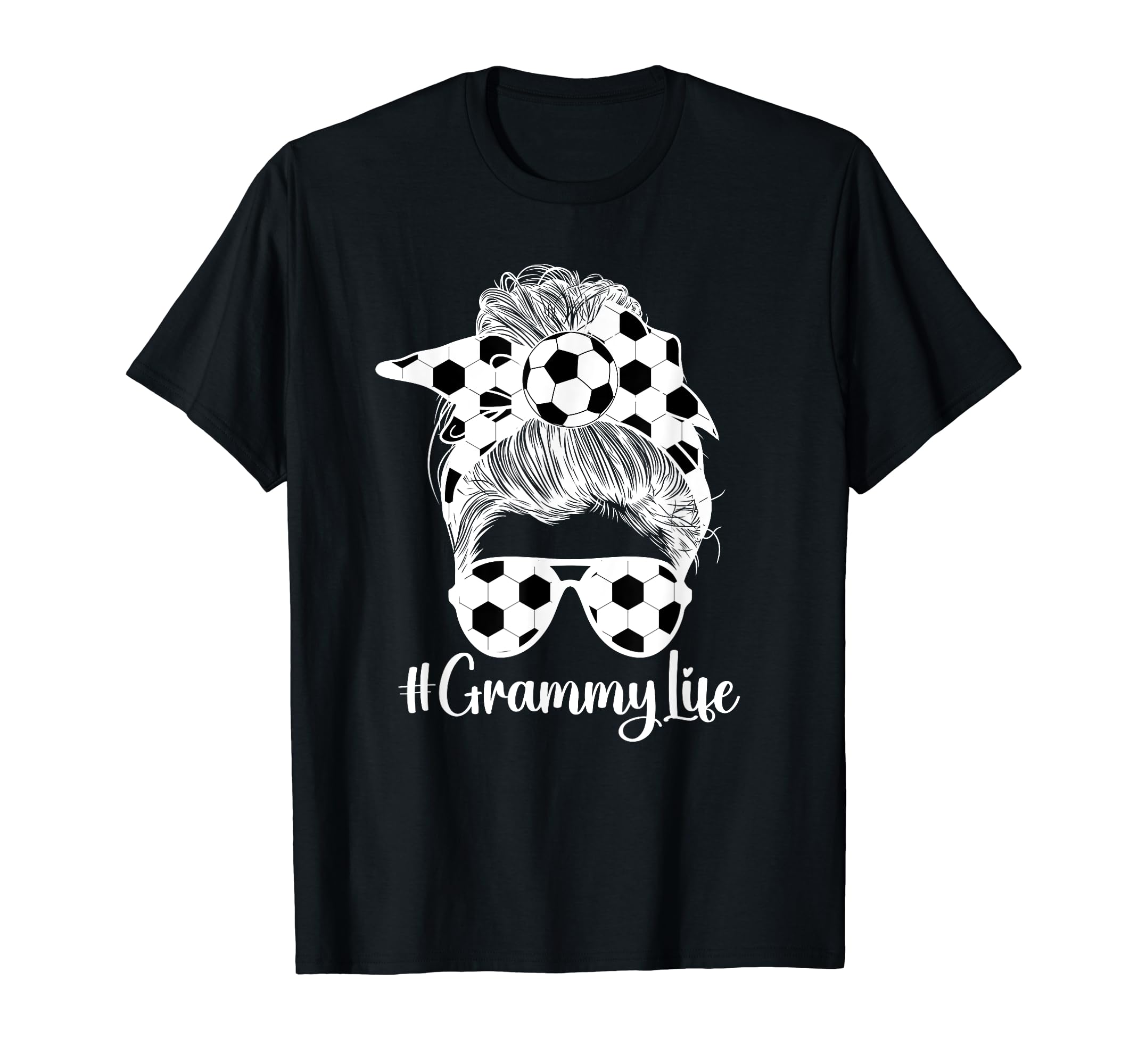 Grammy Life Soccer Grammy Soccer T-Shirt - Casual Everyday Wear Men Women - T-Shirt, Sweatshirt, Hoodie