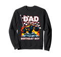 Dad Birthday Monster Truck Birthday Sweatshirt - Novelty Apparel Men Women - T-Shirt, Sweatshirt, Hoodie