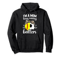 Im Mom Busy Raising Ballers Soccer Hoodie - Unique Graphic for Adults - T-Shirt, Sweatshirt, Hoodie