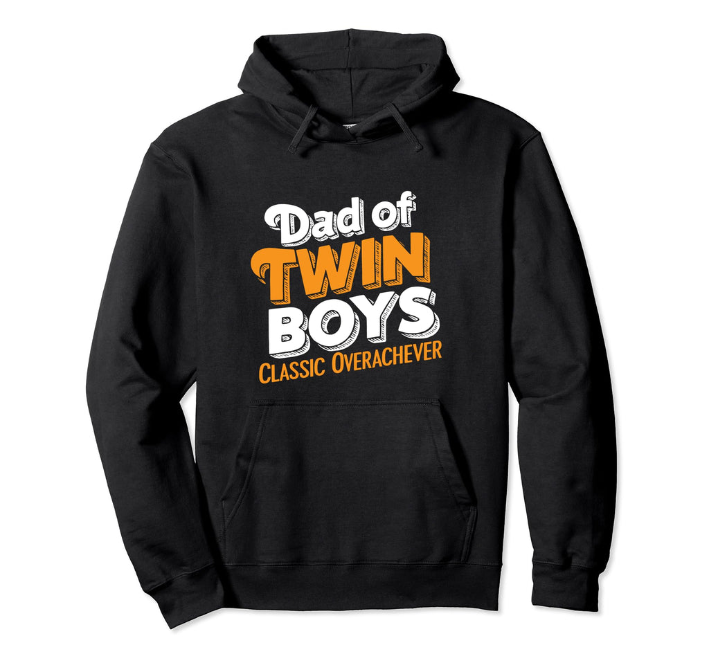 Twin Dad Novelty Funny Daddy Fathers Day Hoodie - Aesthetic Graphic Unisex - T-Shirt, Sweatshirt, Hoodie