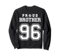 Number 96 Custom Proud Soccer Sweatshirt - Custom Art Print for Adults - T-Shirt, Sweatshirt, Hoodie