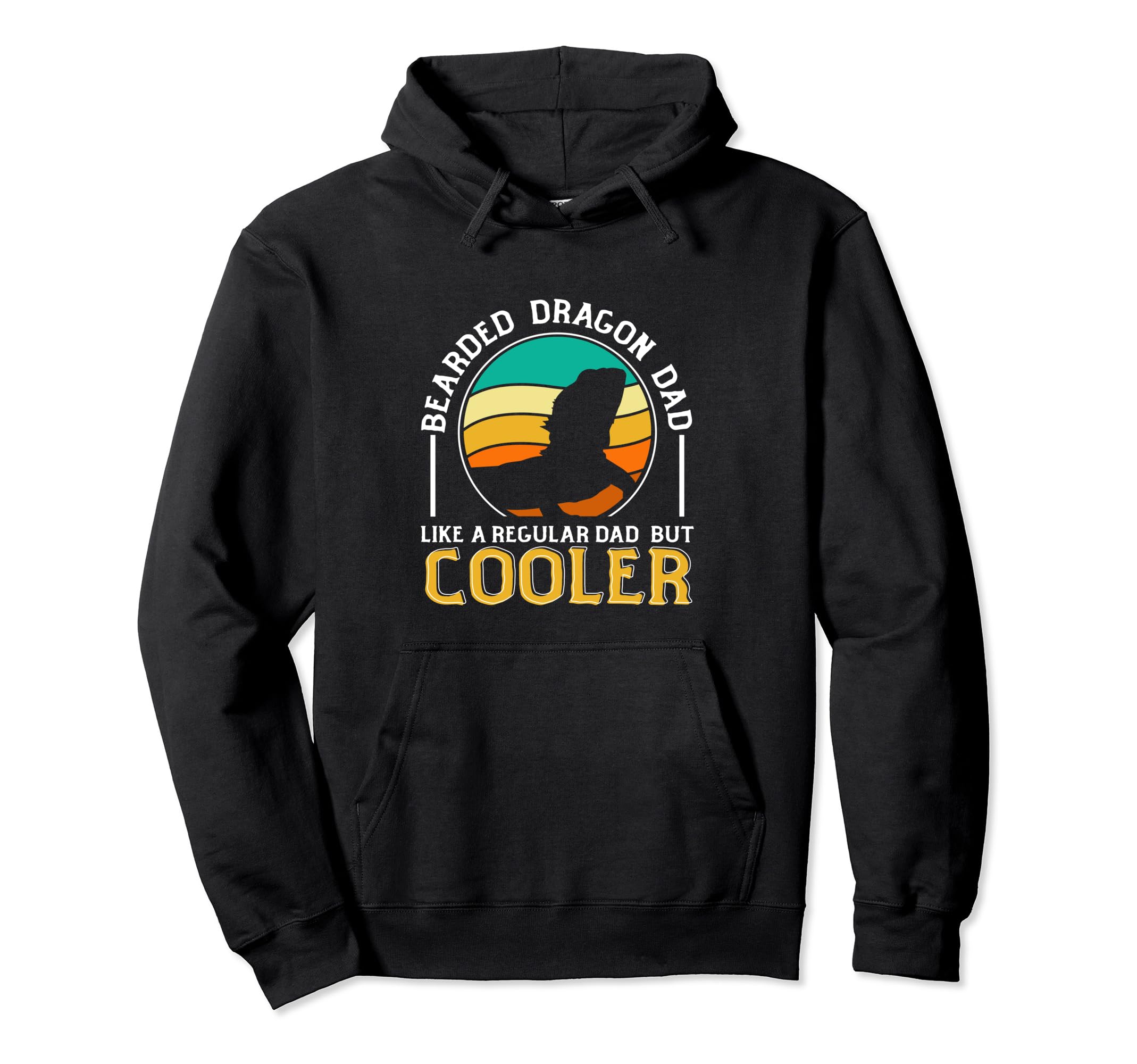 Bearded Dragon Dad Like Regular Dad Hoodie - Aesthetic Graphic for Adults - T-Shirt, Sweatshirt, Hoodie
