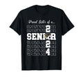 Senior 2024 Soccer Sister Gift Class T-Shirt - Casual Everyday Wear Unisex - T-Shirt, Sweatshirt, Hoodie