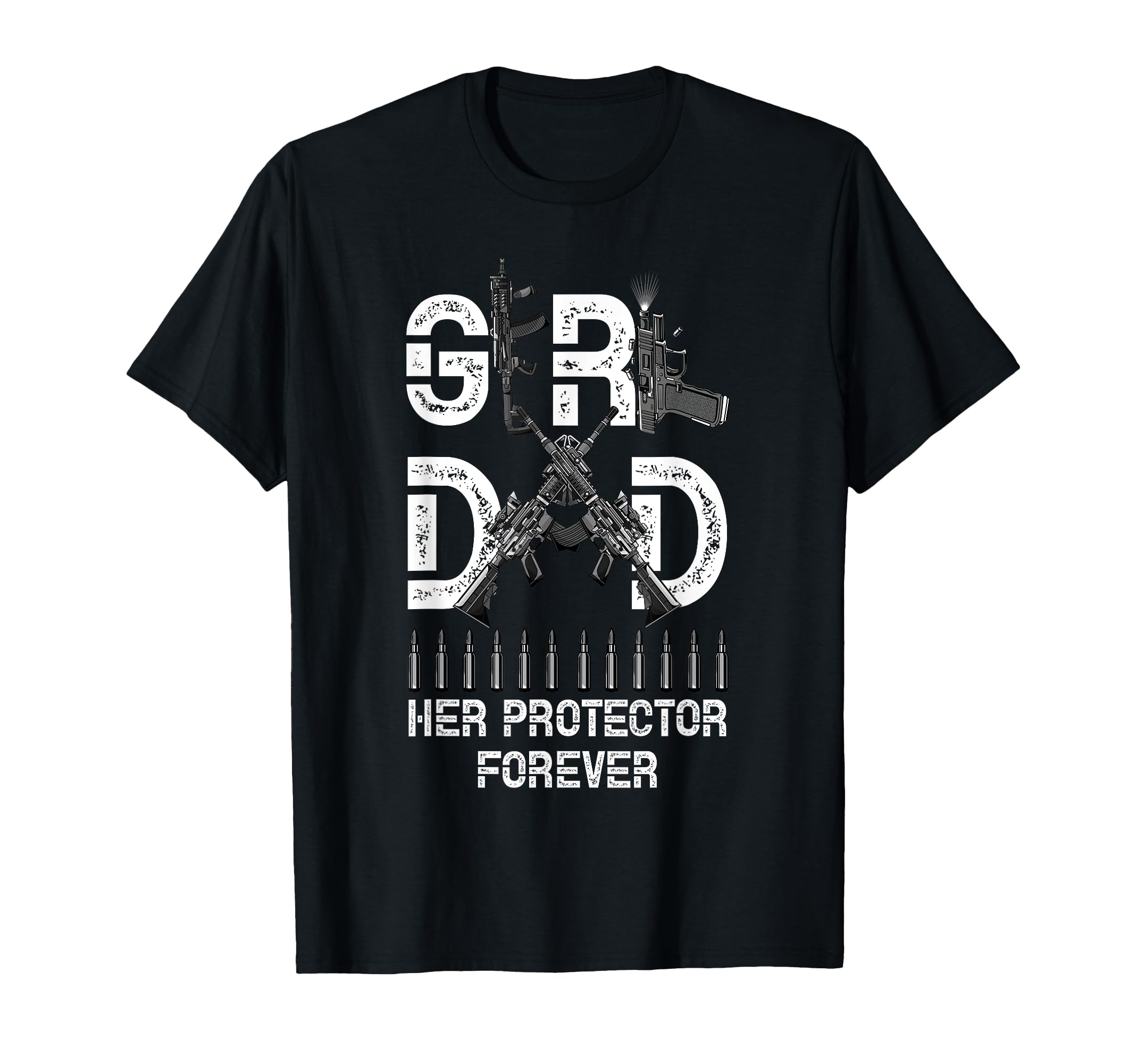 Dad Her Protector Forever Father T-Shirt - Streetwear Style Men Women - T-Shirt, Sweatshirt, Hoodie