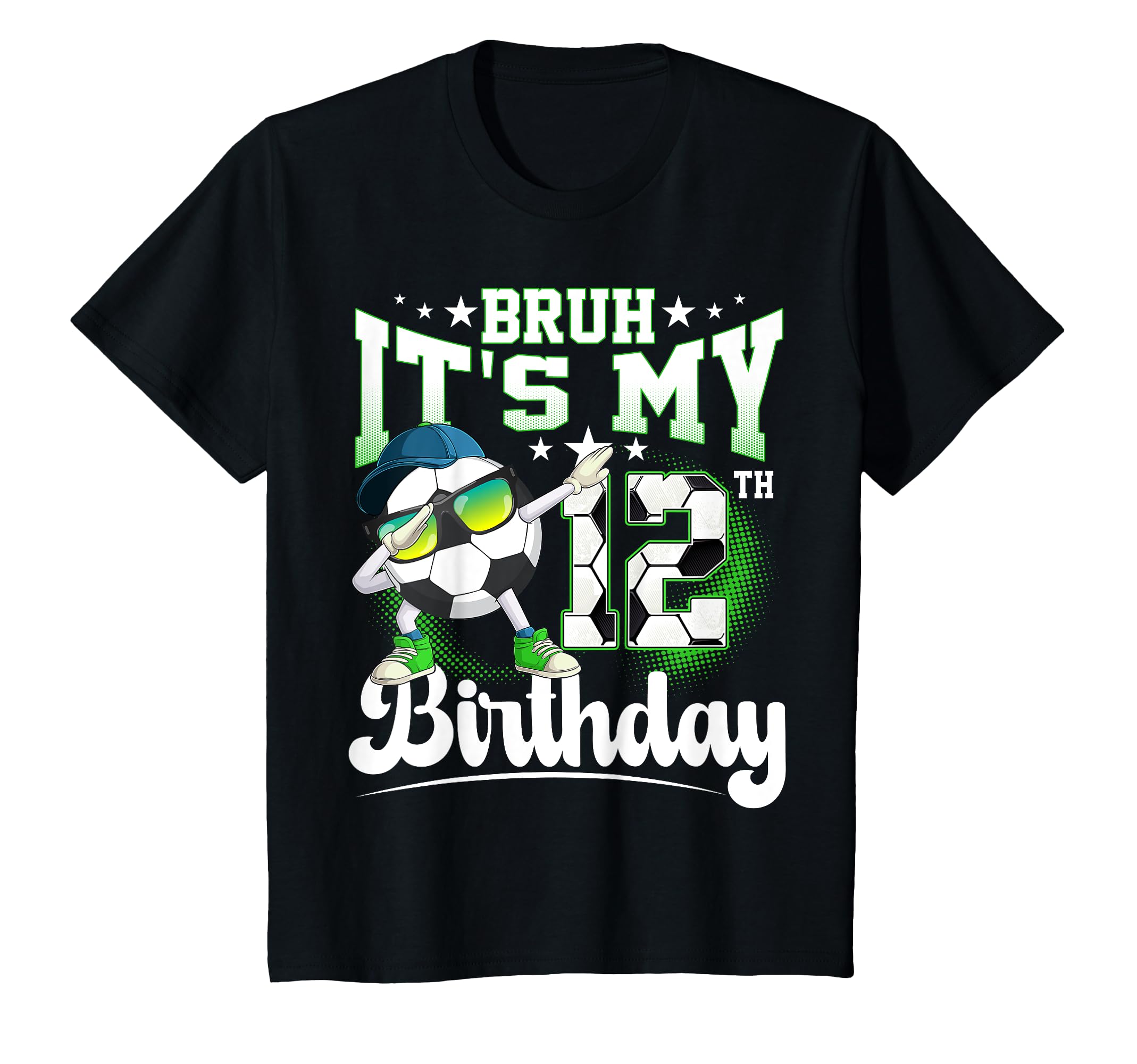 12 Years Old Birthday Bruh Its My 12Th T-Shirt - Graphic Print for Adults - T-Shirt, Sweatshirt, Hoodie