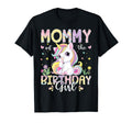Mommy Birthday Kawaii Unicorn Family T-Shirt - Custom Art Print Unisex - T-Shirt, Sweatshirt, Hoodie