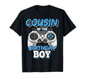 Cousin Birthday Matching Video Gamer T-Shirt - Custom Art Print Unisex - T-Shirt, Sweatshirt, Hoodie