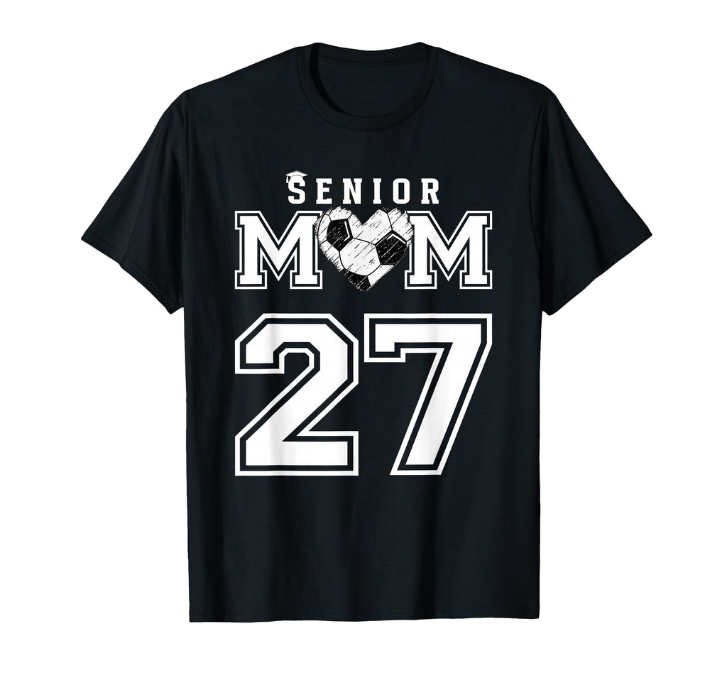 Proud Senior Soccer Mom Custom Jersey T-Shirt - Graphic Print Men Women - T-Shirt, Sweatshirt, Hoodie