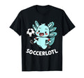 Soccerlotl Axolotl Funny Football T-Shirt - Custom Art Print Men Women - T-Shirt, Sweatshirt, Hoodie