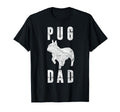 Pug Dad Gift Puggle Father Dog Papa Pet T-Shirt - Unique Graphic Unisex - T-Shirt, Sweatshirt, Hoodie