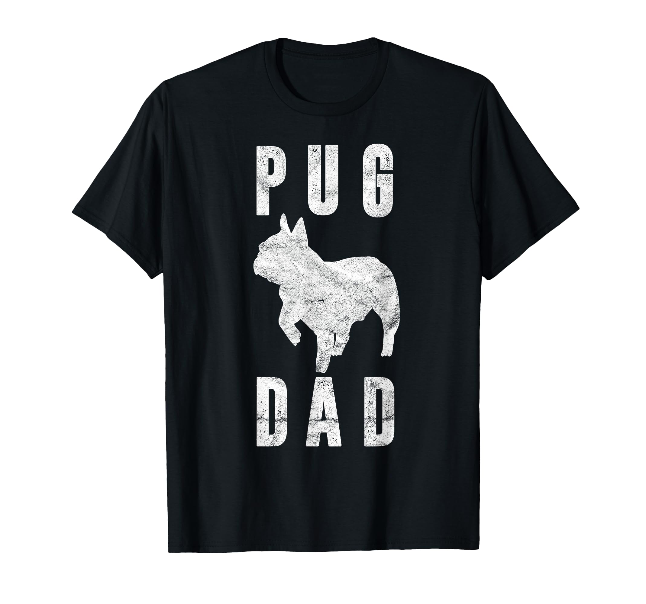 Pug Dad Gift Puggle Father Dog Papa Pet T-Shirt - Unique Graphic Unisex - T-Shirt, Sweatshirt, Hoodie