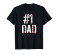 1 Dad Baseball Coach Gift Number T-Shirt - Fun Novelty Design for Adults - T-Shirt, Sweatshirt, Hoodie
