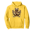 Papa Bear Funny Mechanic Bears Hoodie - Fun Novelty Design Men Women - T-Shirt, Sweatshirt, Hoodie