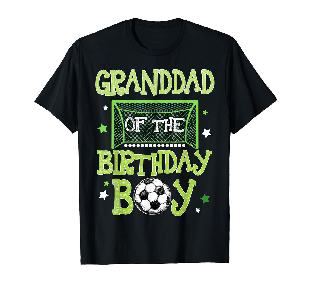Granddad Birthday Soccer Family T-Shirt - Custom Art Print Men Women - T-Shirt, Sweatshirt, Hoodie