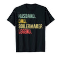 Mens Funny Husband Dad Boilermaker Legend T-Shirt - Graphic Print Men Women - T-Shirt, Sweatshirt, Hoodie