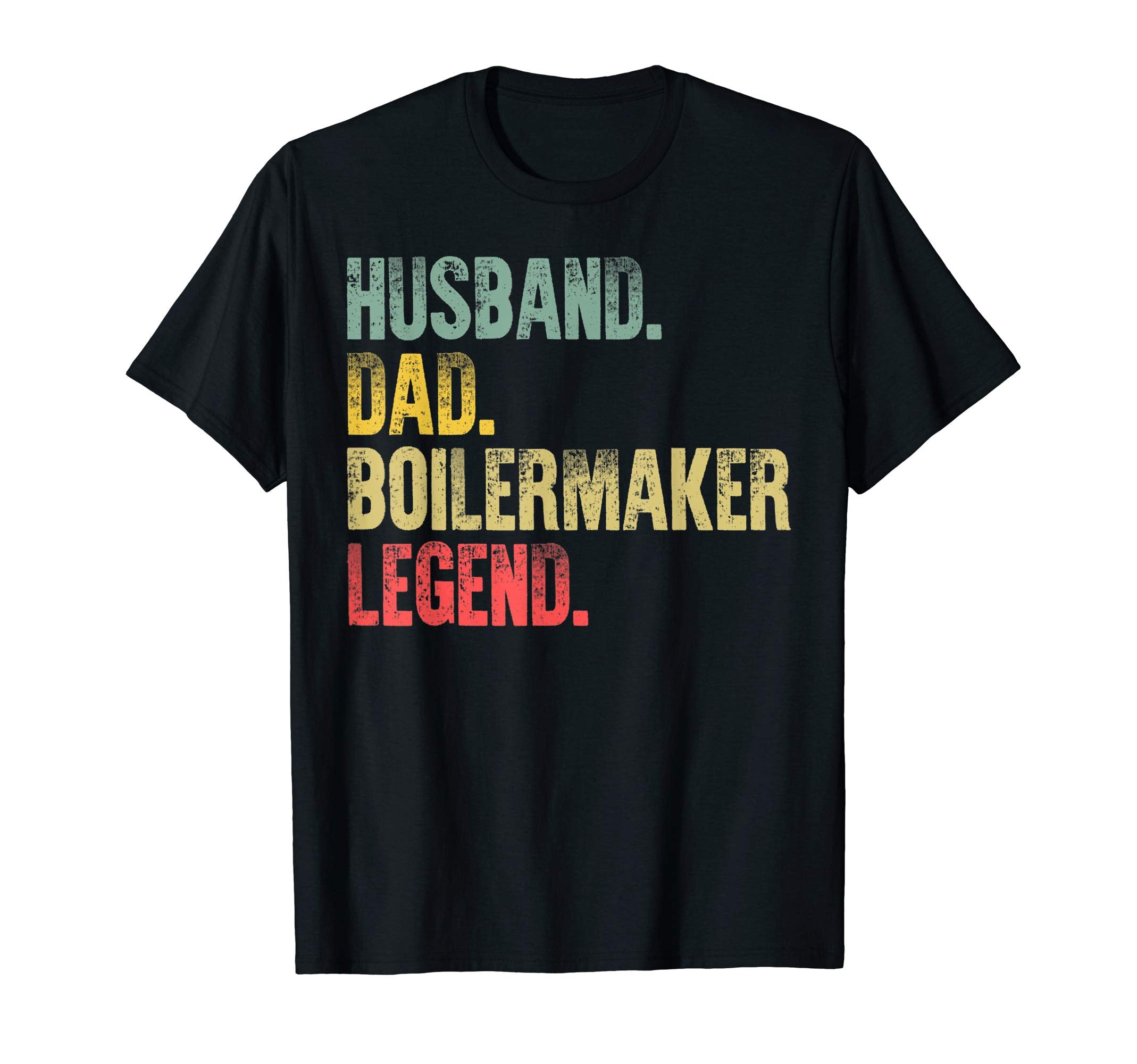 Mens Funny Husband Dad Boilermaker Legend T-Shirt - Graphic Print Men Women - T-Shirt, Sweatshirt, Hoodie