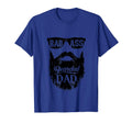 Mens Fathers Day Bearded Badass Dad Gift T-Shirt - Streetwear Style Unisex - T-Shirt, Sweatshirt, Hoodie