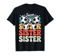 Groovy Soccer Football Player Sister T-Shirt - Casual Everyday Wear Unisex - T-Shirt, Sweatshirt, Hoodie