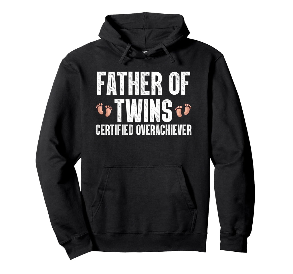 Father Twins Dad Fathers Day Funny Hoodie - Streetwear Style for Adults - T-Shirt, Sweatshirt, Hoodie