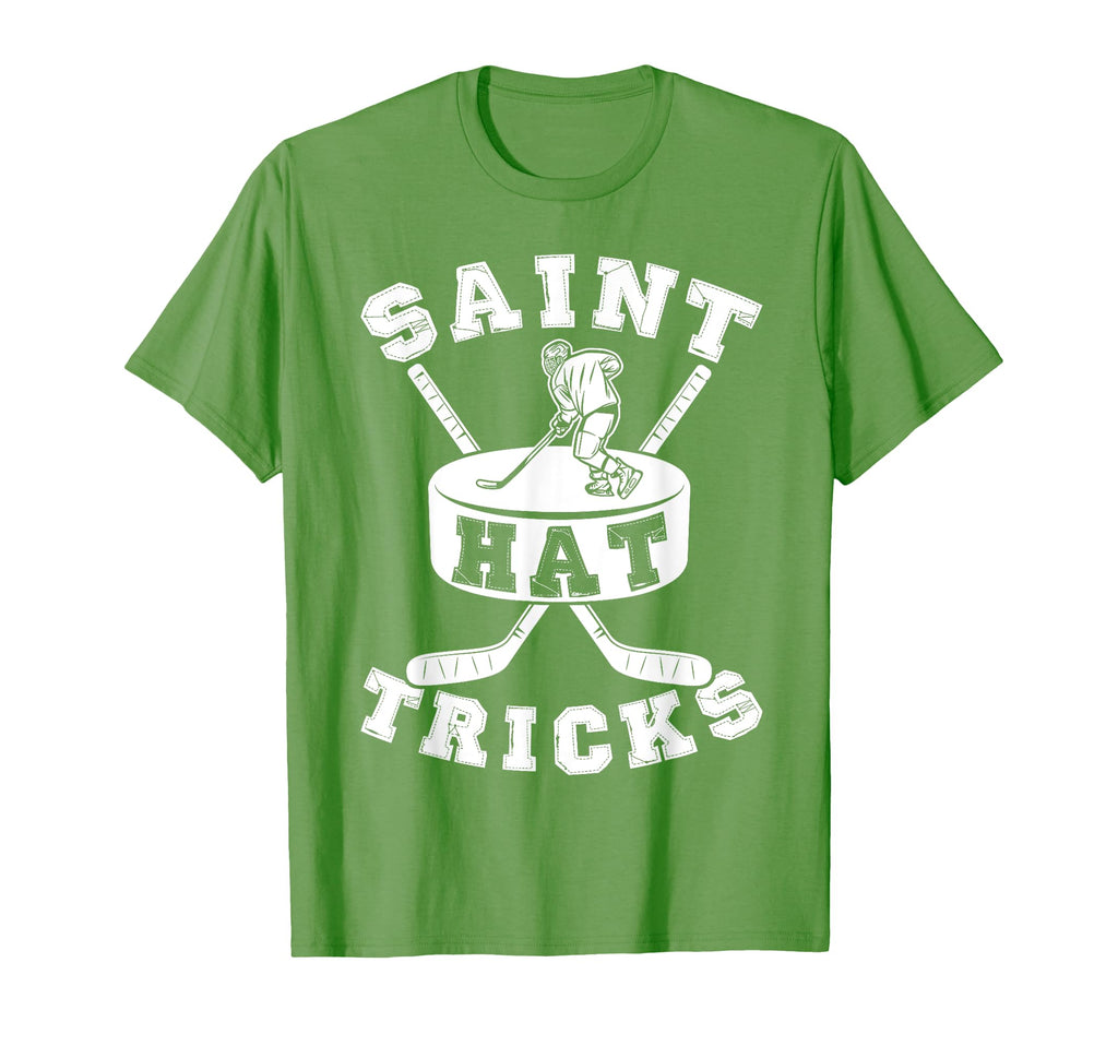 Saint Hat Tricks Ice Hockey Funny St T-Shirt - Minimalist Print Unisex - T-Shirt, Sweatshirt, Hoodie
