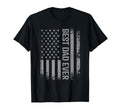 Mens Best Dad Ever Us American Flag T-Shirt - Fun Novelty Design Unisex - T-Shirt, Sweatshirt, Hoodie