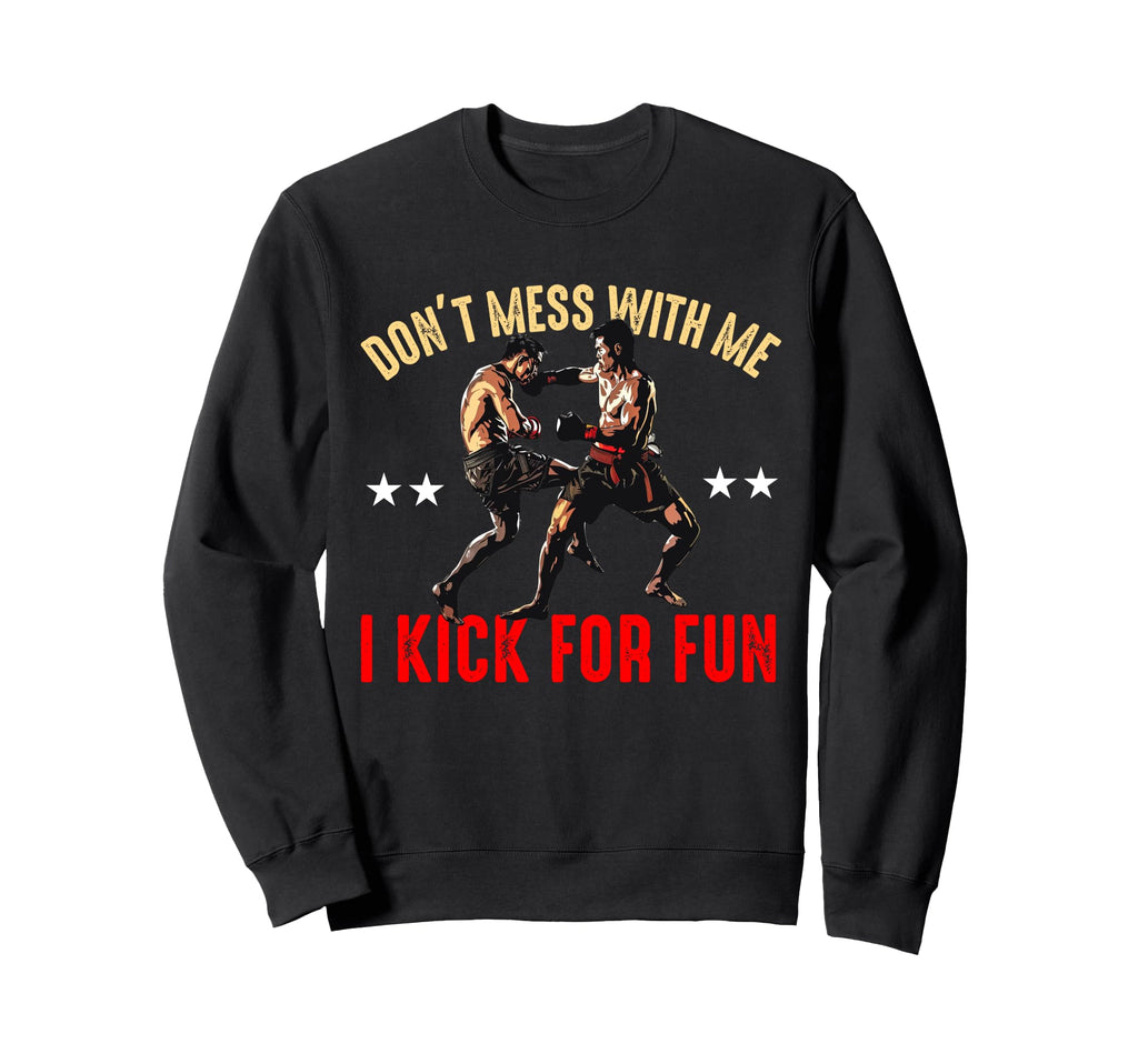 Muay Thai Fighter Dad Thai Sweatshirt - Streetwear Style Men Women - T-Shirt, Sweatshirt, Hoodie