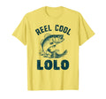 Reel Lolo Fishing Grandpa T-Shirt - Custom Art Print for Adults - T-Shirt, Sweatshirt, Hoodie