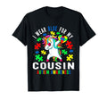 I Wear Blue My Cousin Autism T-Shirt - Minimalist Print for Adults - T-Shirt, Sweatshirt, Hoodie